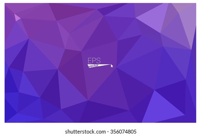 multicolor purple, pink geometric rumpled triangular low poly origami style gradient illustration graphic background. Vector polygonal design for your business.