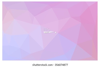 multicolor purple, pink geometric rumpled triangular low poly origami style gradient illustration graphic background. Vector polygonal design for your business.