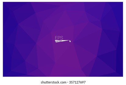 multicolor purple, pink geometric rumpled triangular low poly origami style gradient illustration graphic background. Vector polygonal design for your business.