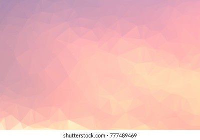 multicolor purple, pink geometric rumpled triangular low poly style gradient illustration graphic background. Vector polygonal design for your business.