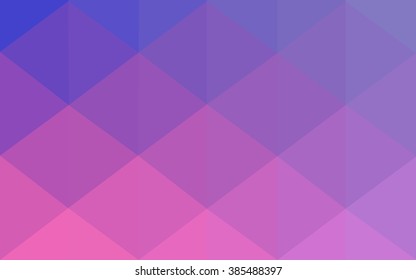 Multicolor purple, pink polygonal illustration, which consist of triangles. Geometric background in Origami style with gradient. Triangular design for your business.