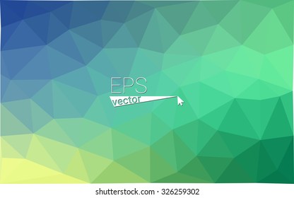 Multicolor rainbow abstract geometric rumpled triangular low poly style gradient illustration graphic background. Vector polygonal design for your business.