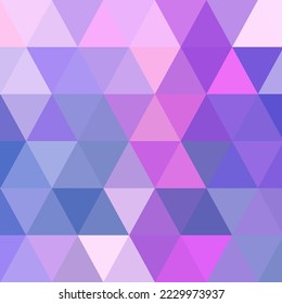 Multicolor rainbow low poly background. Abstract gradient pastel vector background from triangles. Polygonal colorful design. Vector illustration