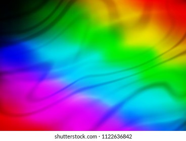 Multicolor, Rainbow vector blurred bright pattern. A completely new color illustration in a vague style. The template can be used as a background of a cell phone.