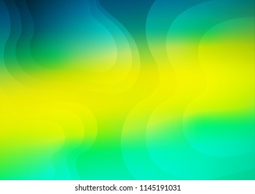 Multicolor, Rainbow vector blurred shine abstract template. Colorful illustration in abstract style with gradient. A completely new design for your business.