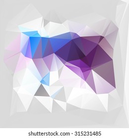 Multi-color ( Red, Brown, Orange ) Design Templates. Geometric Triangular Abstract Modern Vector Background. 