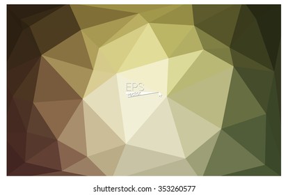 Multicolor red, green geometric rumpled triangular low poly origami style gradient illustration graphic background. Vector polygonal design for your business.