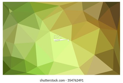 Multicolor red, green geometric rumpled triangular low poly origami style gradient illustration graphic background. Vector polygonal design for your business.