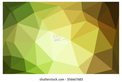 Multicolor red, green geometric rumpled triangular low poly origami style gradient illustration graphic background. Vector polygonal design for your business.