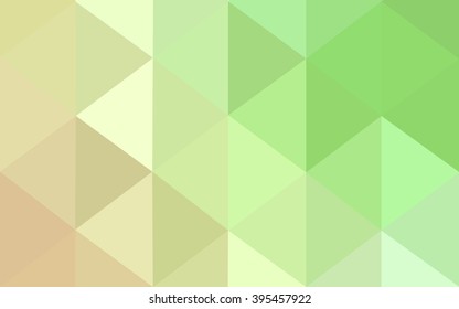 Multicolor red, green polygonal illustration, which consist of triangles. Geometric background in Origami style with gradient. Triangular design for your business.