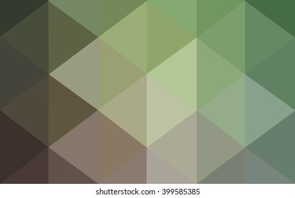 Multicolor red, green polygonal illustration, which consist of triangles. Geometric background in Origami style with gradient. Triangular design for your business.