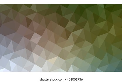 Multicolor red, green polygonal illustration, which consist of triangles. Geometric background in Origami style with gradient. Triangular design for your business.