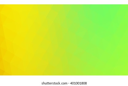 Multicolor red, green polygonal illustration, which consist of triangles. Geometric background in Origami style with gradient. Triangular design for your business.