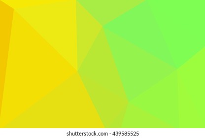 Multicolor red, green polygonal illustration, which consist of triangles. Geometric background in Origami style with gradient. Triangular design for your business.