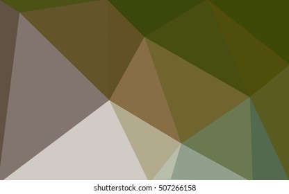 Multicolor red, green polygonal illustration, which consist of triangles. Geometric background in Origami style with gradient. Triangular design for your business.
