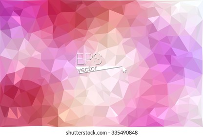 Multicolor red, yellow, orange  geometric rumpled triangular low poly style gradient illustration graphic background. Vector polygonal design for your business.