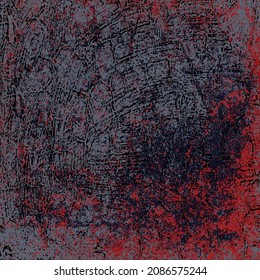 Multicolor scratched abstract grunge background