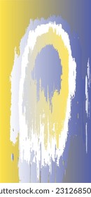 Multicolor screensavers. Creative background from colored spots. Vector illustration