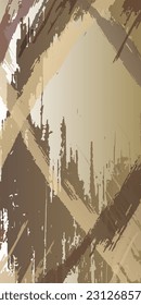 Multicolor screensavers. Creative background from colored spots. Vector illustration