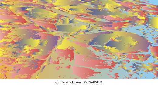 Multicolor screensavers. Creative background from colored spots. Vector illustration