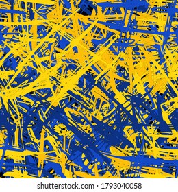 Multi-color seamless background. Color template for printing on fabric, paper. Abstract art texture made of vector elements