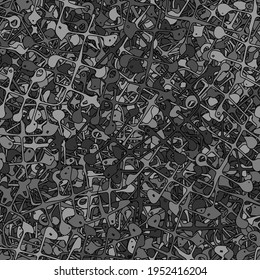 Mehrfarbiger, nahtloser Hintergrund. Farbvorlage für den Druck auf Stoff, Papier. Abstrakte Kunsttextur aus Vektorelementen