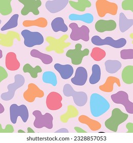 multicolor seamless child pattern colorful seamless pattern . Creative abstract style art background for children. Trendy texture design with basic shapes. Simple childish doodle wallpaper print set.