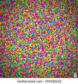 Multicolor seamless cubic texture. Vector