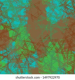 Multi-color seamless grunge background. Abstract texture