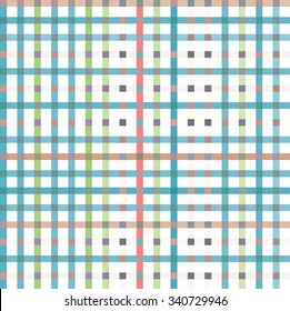 Multicolor seamless pattern tablecloths