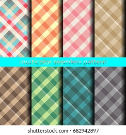 multicolor seamless pattern. vector illustration.