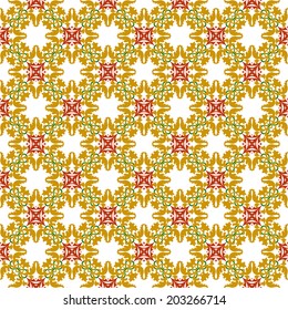 Multicolor seamless vector background for retro design