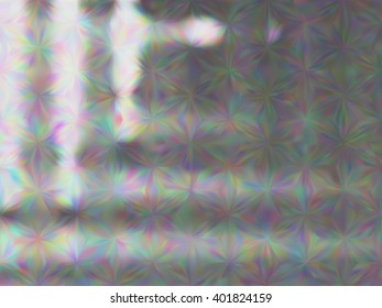 Multicolor shades of grey spots. Abstract background with iridescent mesh gradient. 