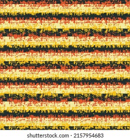 Multicolor Splattered Textured Striped Pattern