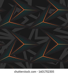 Multi-color Sports textile modern seamless pattern wallpaper background. Vector bright print for fabric or wallpaper. Camouflage Sport. T-shirt and apparels print graphic vector. Urban Camouflage. 