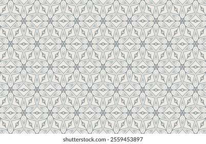 Multicolor stars decorative tile seamless pattern