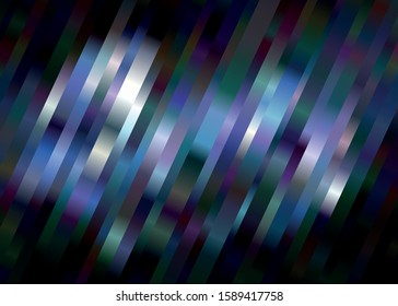 Multicolor striped abstract background. Vector illustration.