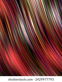 Multicolor striped abstract background. Vector illustration.