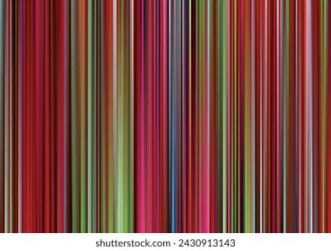 Multicolor striped abstract background. Vector illustration.