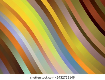 Multicolor striped abstract background. Vector illustration.