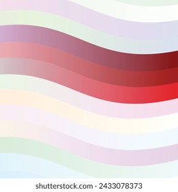 Multicolor striped abstract background. Vector illustration.