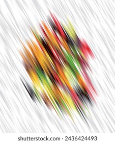 Multicolor striped abstract background. Vector illustration.