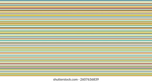 Multicolor striped background, colorful geometric vector texture with lines. Modern splash effect banner. Abstract illustration with stripe. Hand drawn seamless pattern for fabric, textile, wallpaper.