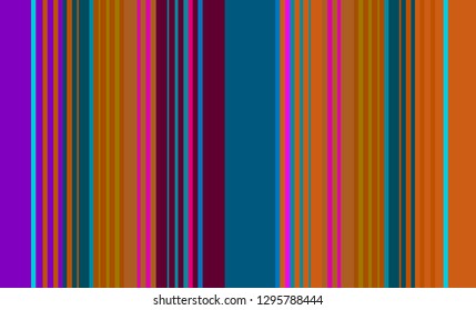 Multicolor Striped Background, Mexican Sarape