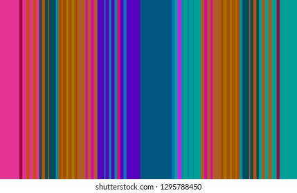 Multicolor Striped Background, Mexican Sarape