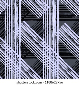 Multicolor striped pattern with diagonal brushed lines. Bold texture for web, print, wallpaper, modern home decor, spring summer fashion fabric, textile, invitation background, wrapping paper