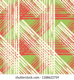 Multicolor striped pattern with diagonal brushed lines. Bold texture for web, print, wallpaper, modern home decor, spring summer fashion fabric, textile, invitation background, wrapping paper