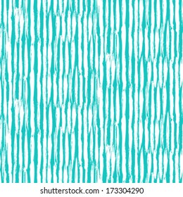 Multicolor striped pattern with vertical brushed lines in tropical blue. Texture for web, print, wallpaper, home decor, spring summer fashion fabric, textile, invitation background, wrapping paper