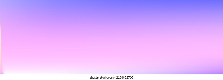 Papel de fondo multicolor del cielo brillante y brillante. Fondo de malla horizontal gradiente de color ondulado con el color azul celestial. Agua limpia ligera, textura nítida de degradado vibrante blanco.