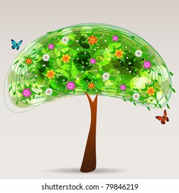 Multicolor Tree